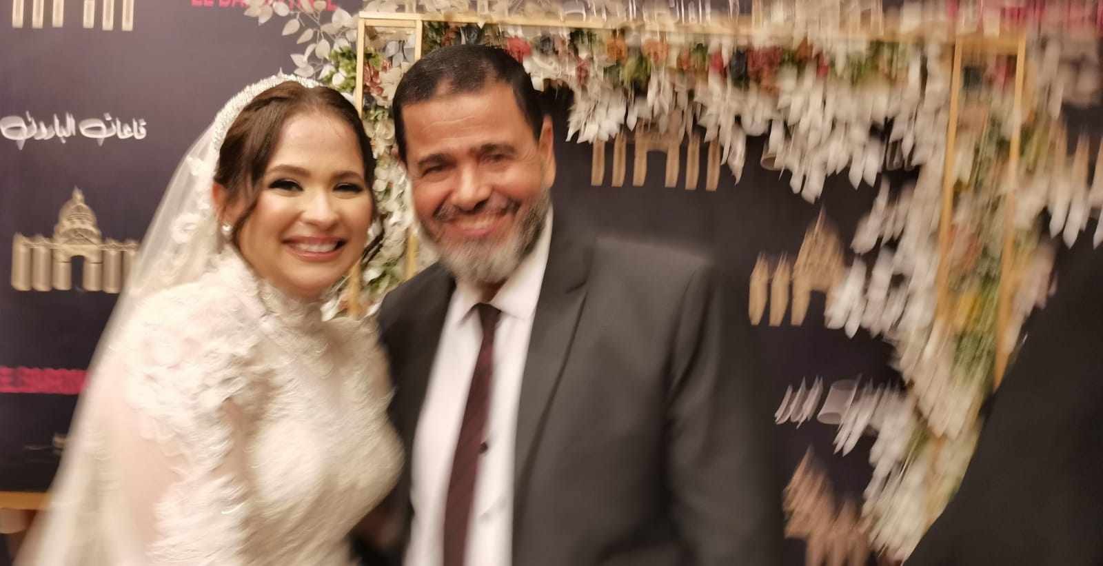 شعبان عبدالحميد يهنئ الدكتور سعيد محمد كامل بزفاف نجلته د امل سعيد   