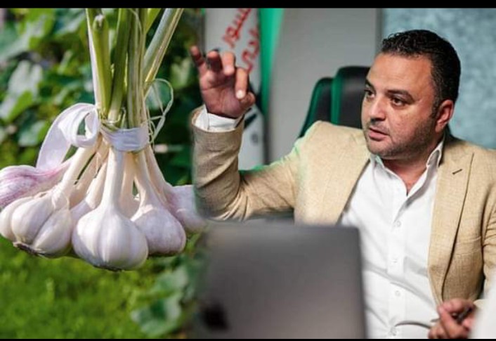 الدكتور محمد صبحي بطاطا يكشف عن هدف جديد بزراعة 100 فدان ثوم بمحور الضبعة