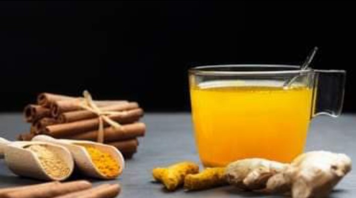 مشروب القرفه والكركم 