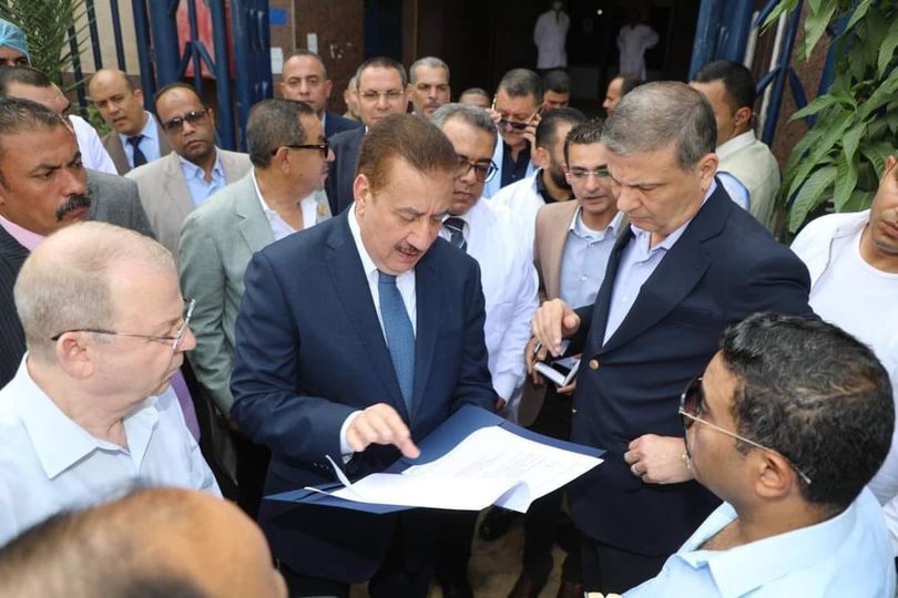 اللواء إبراهيم أبو ليمون يستقبل وزير الزراعة واستصلاح الأراضي والوفد المرافق له لتفقد عدد من المشروعات الزراعية والتنموية