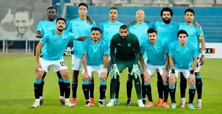 غزل_المحلة يُحفز لاعبيه قبل مواجهة الأهلي