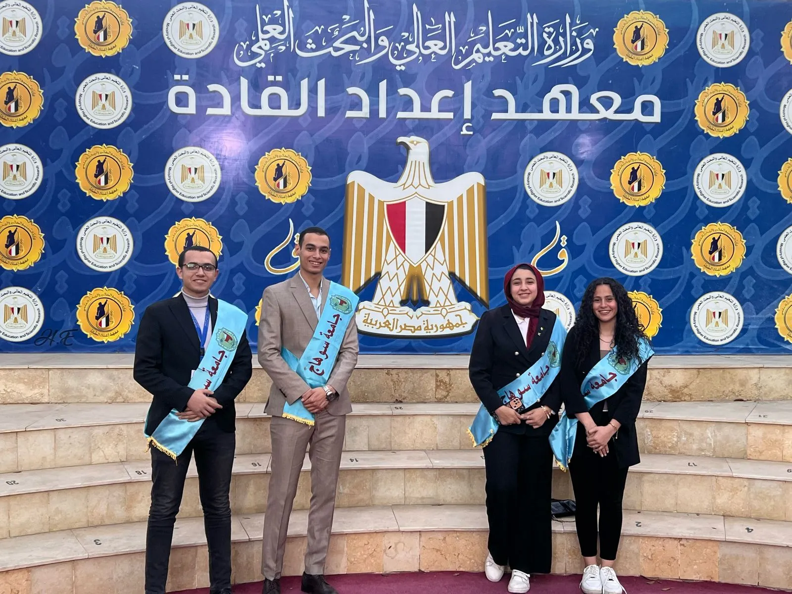 وفد جامعة سوهاج