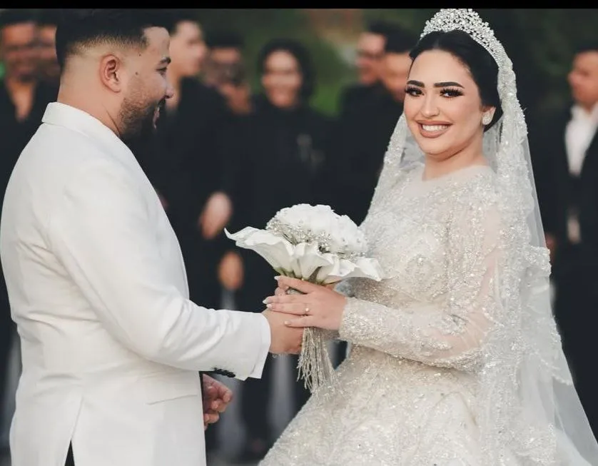 بسنت عادل "إدمن جروبات البنات" تحتفل بزفافها بحضور نجوم الفن والسوشيال ميديا