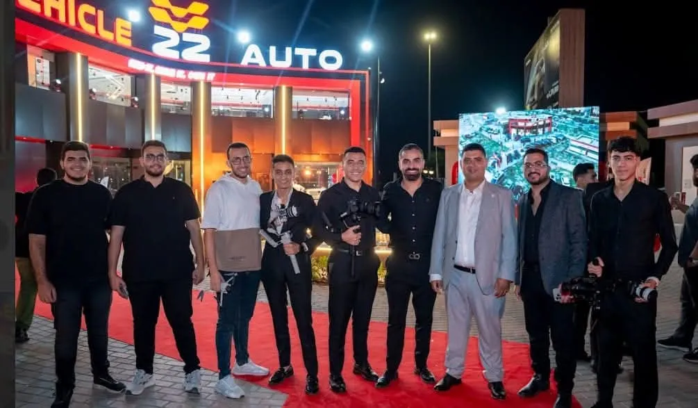 مجموعة (V22 Auto) تفتتح أحدث صالات عرضها للسيارات الفاخرة بالشيخ زايد