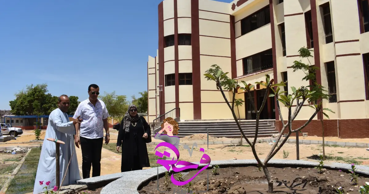 مدير تعليم سوهاج يتابع أعمال التطوير تمهيدا لافتتاحه قريبا  