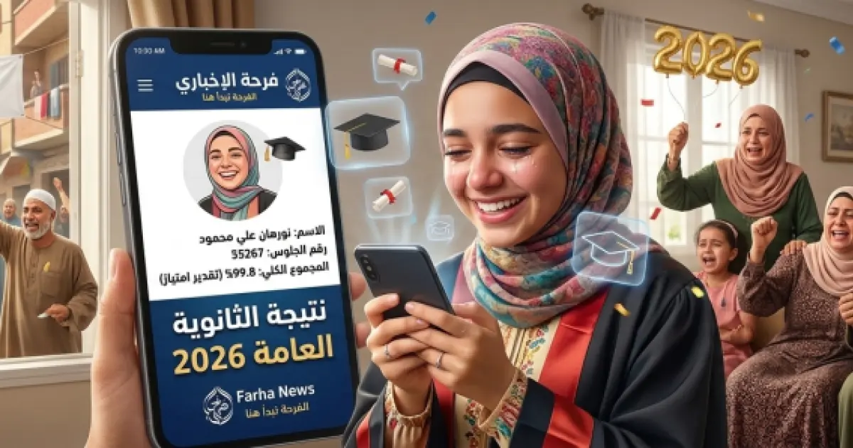 نتيجة الثانوية العامة 2026