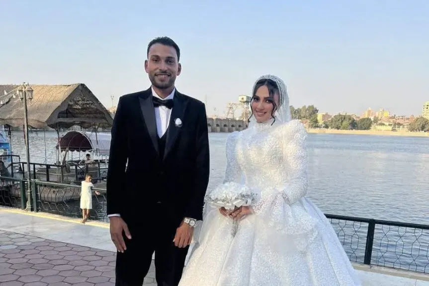 زفاف محمد وخلود: تهنئة خالصة من أسرة موقع ”فرحة”