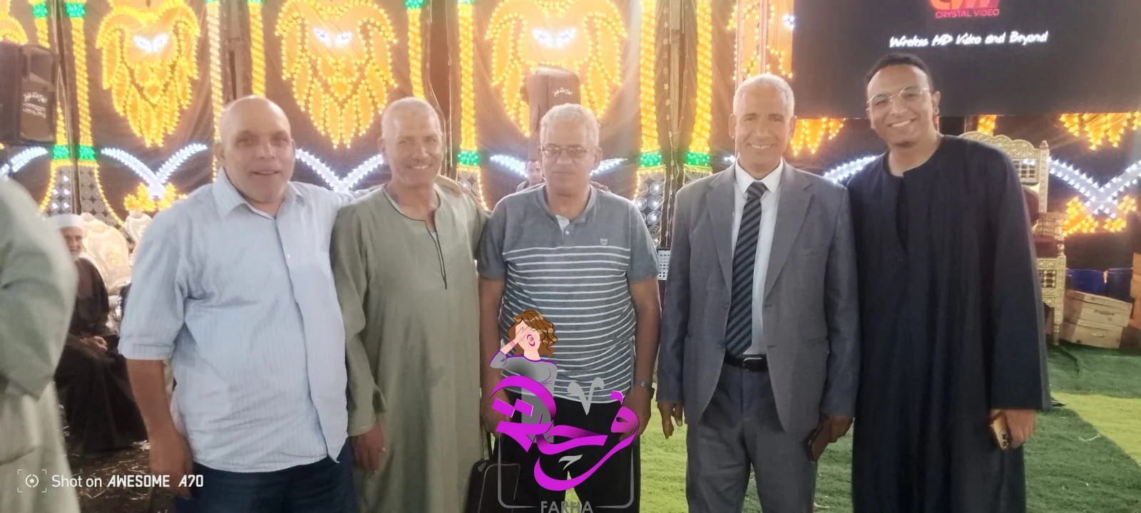 صورة 5 -  زفاف «محمد أحمد بخيت مهني» و«أماني عادل حمودة الشاوري».. فرحة تجمع عائلتي عتمان والشاوري بالحريدية وأقصاص